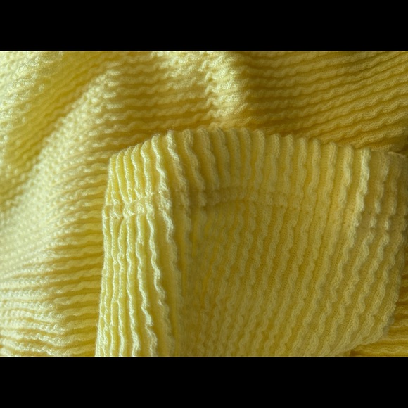 Anthropologie Yellow Pullover Top - Picture 7 of 11